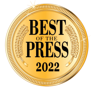 Best of the Press 2022 Logo gold